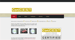 Desktop Screenshot of concest.org