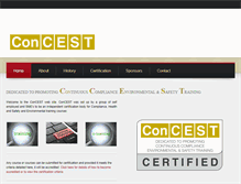 Tablet Screenshot of concest.org